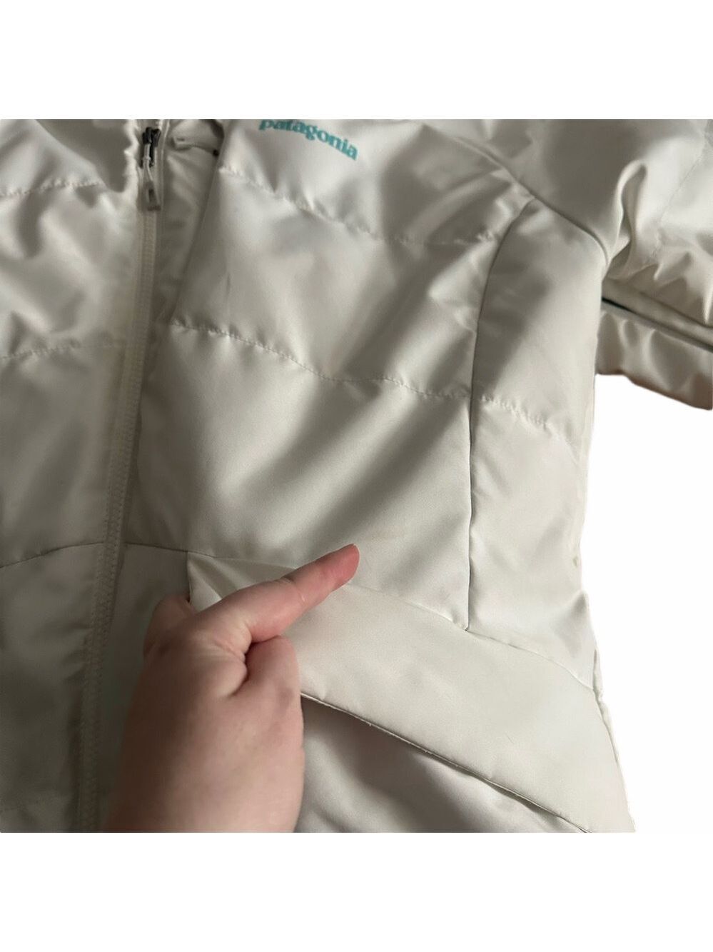 Patagonia Women's L Pipe Down Jacket - Picture 10 of 13